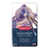 Crayon de couleur Coloursoft Boîte métal 12 pcs
