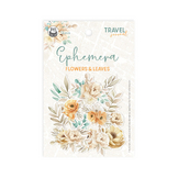 Ephemera Travel Journal Set Flowers and leaves 13pcs
